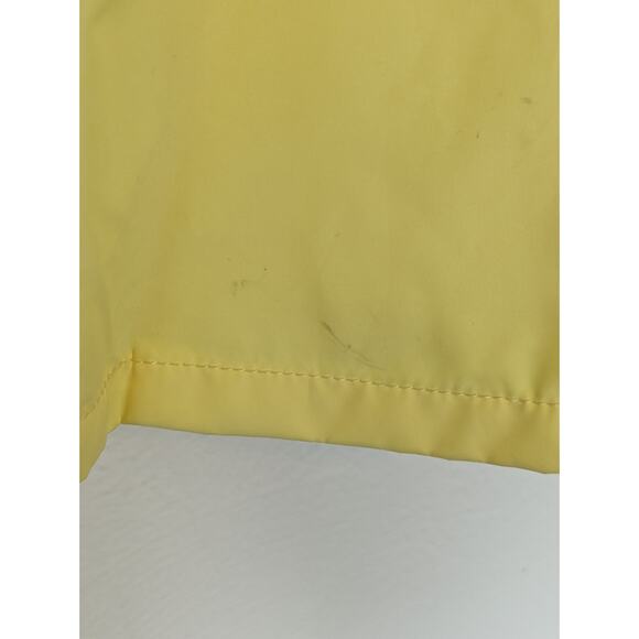 J Crew Mercantile Jacket Hooded Raincoat Preppy Outdoor Zip Up Yellow Size M - Picture 8 of 15